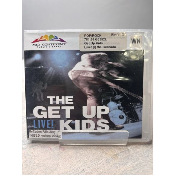 The Get Up Kids – Live! @ The Granada [CD, 2005, Vagrant] Emo/Indie Rock – Ex-Li - Picture 1 of 5